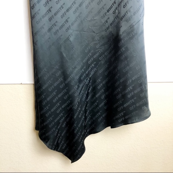 Off-White Logo Short Love Dress in Black Small 40 - Picture 3 of 9